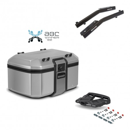 SHAD Baul trasero + parrilla soporte montaje TR55 TERRA KIT-454603