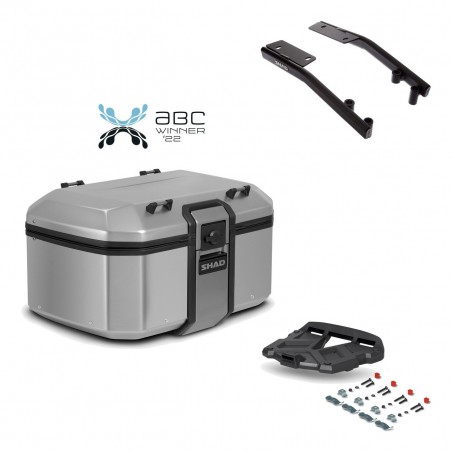 SHAD Baul trasero + parrilla soporte montaje TR55 TERRA KIT-454611