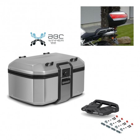SHAD Baul trasero + parrilla soporte montaje TR55 TERRA KIT-454613