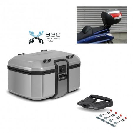 SHAD Baul trasero + parrilla soporte montaje TR55 TERRA KIT-454615