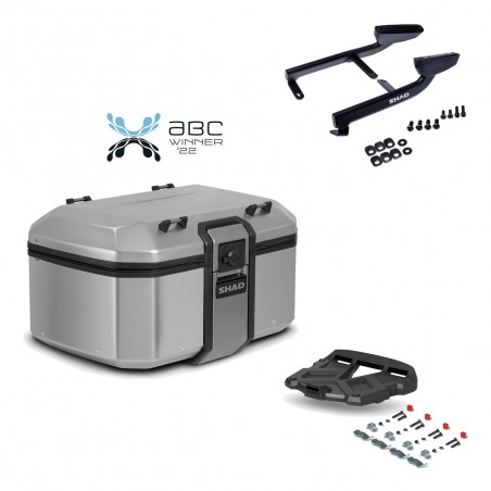 SHAD Baul trasero + parrilla soporte montaje TR55 TERRA KIT-454629