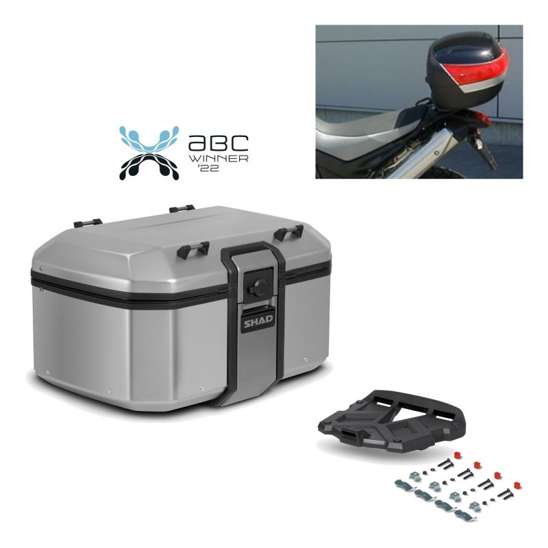 SHAD Baul trasero + parrilla soporte montaje TR55 TERRA KIT-454633