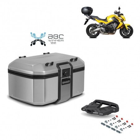 SHAD Baul trasero + parrilla soporte montaje TR55 TERRA KIT-454647