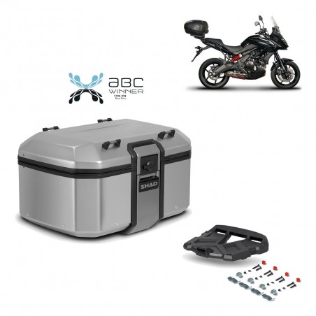 SHAD Baul trasero + parrilla soporte montaje TR55 TERRA KIT-454653