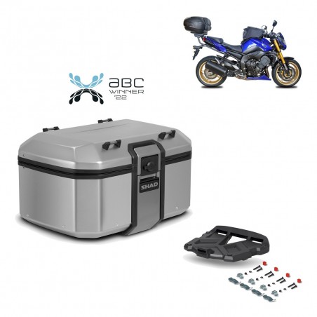 SHAD Baul trasero + parrilla soporte montaje TR55 TERRA KIT-454659