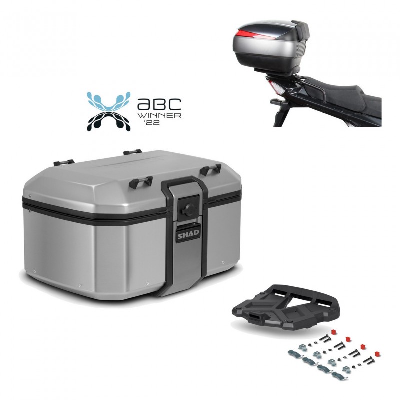 SHAD Baul trasero + parrilla soporte montaje TR55 TERRA KIT-454679