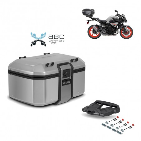 SHAD Baul trasero + parrilla soporte montaje TR55 TERRA KIT-454681