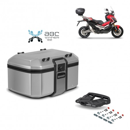 SHAD Baul trasero + parrilla soporte montaje TR55 TERRA KIT-454697