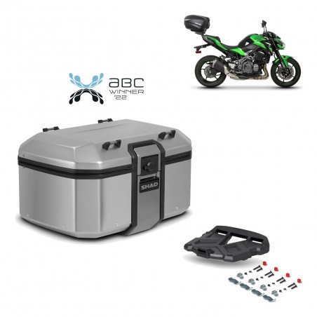 SHAD Baul trasero + parrilla soporte montaje TR55 TERRA KIT-454703