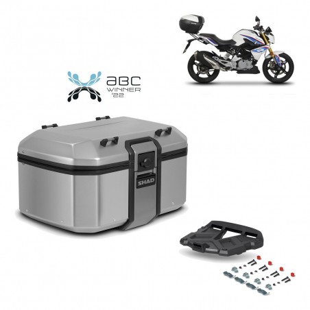 SHAD Baul trasero + parrilla soporte montaje TR55 TERRA KIT-454717