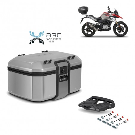 SHAD Baul trasero + parrilla soporte montaje TR55 TERRA KIT-454719