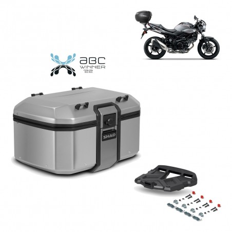 SHAD Baul trasero + parrilla soporte montaje TR55 TERRA KIT-454731