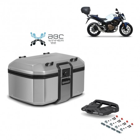 SHAD Baul trasero + parrilla soporte montaje TR55 TERRA KIT-454739