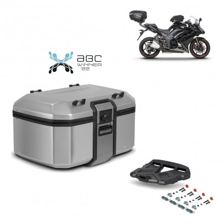 SHAD Baul trasero + parrilla soporte montaje TR55 TERRA KIT-454747