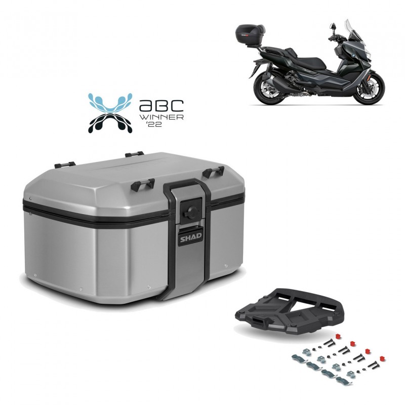 SHAD Baul trasero + parrilla soporte montaje TR55 TERRA KIT-454757