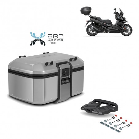 SHAD Baul trasero + parrilla soporte montaje TR55 TERRA KIT-454761