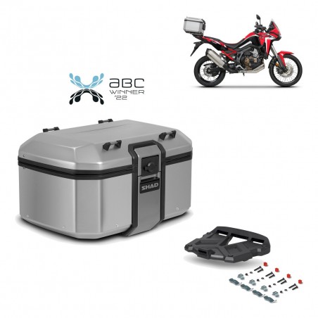 SHAD Baul trasero + parrilla soporte montaje TR55 TERRA KIT-454763