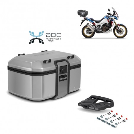 SHAD Baul trasero + parrilla soporte montaje TR55 TERRA KIT-454765