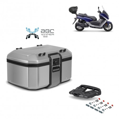 SHAD Baul trasero + parrilla soporte montaje TR55 TERRA KIT-454797