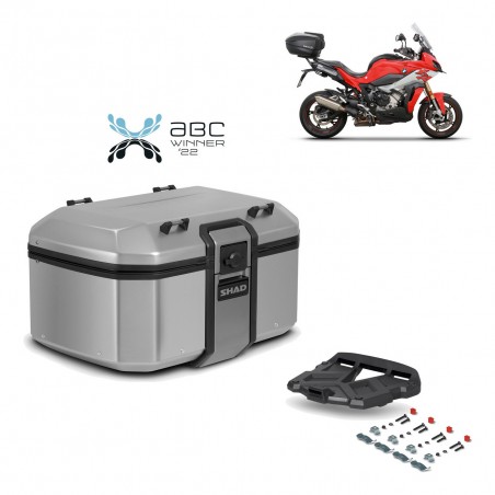 SHAD Baul trasero + parrilla soporte montaje TR55 TERRA KIT-454805