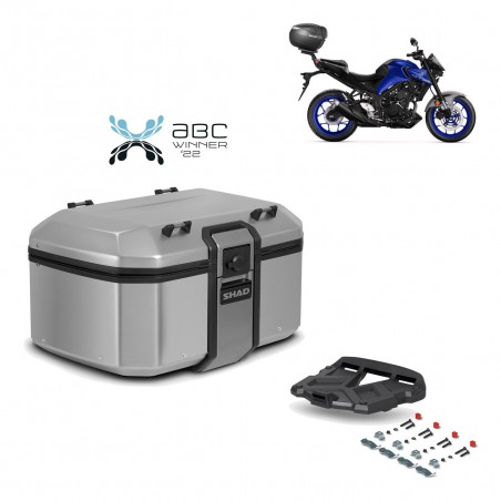 SHAD Baul trasero + parrilla soporte montaje TR55 TERRA KIT-454809