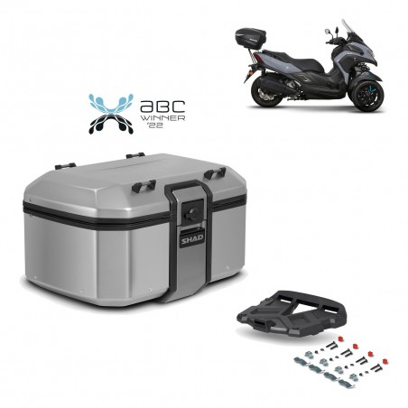 SHAD Baul trasero + parrilla soporte montaje TR55 TERRA KIT-454813