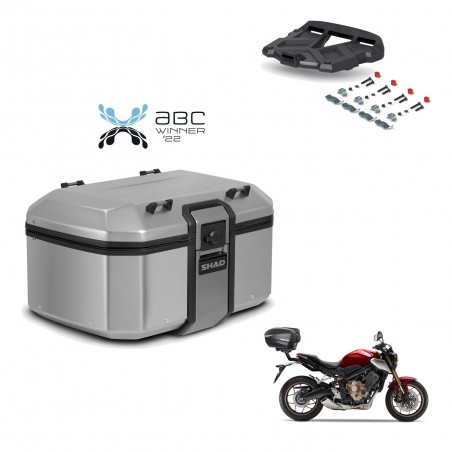 SHAD Baul trasero + soporte montaje parrilla TR55 TERRA KIT-454819