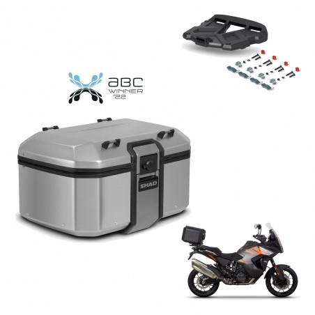 SHAD Baul trasero + soporte montaje parrilla TR55 TERRA KIT-454821