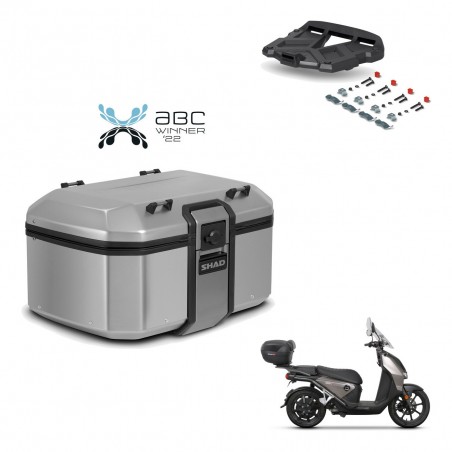 SHAD Baul trasero + soporte montaje parrilla TR55 TERRA KIT-454823