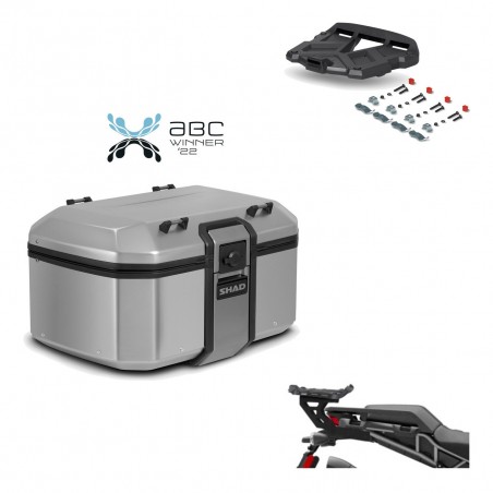 SHAD Baul trasero + soporte montaje parrilla TR55 TERRA KIT-454837