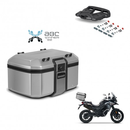 SHAD Baul trasero + soporte montaje parrilla TR55 TERRA KIT-454853