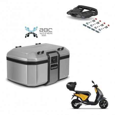 SHAD Baul trasero + soporte montaje parrilla TR55 TERRA KIT-454855