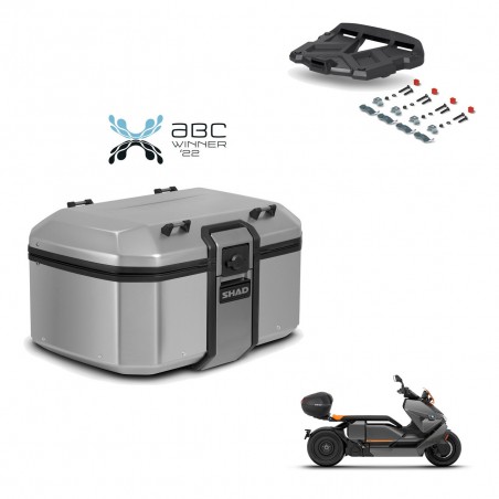 SHAD Baul trasero + soporte montaje parrilla TR55 TERRA KIT-454857
