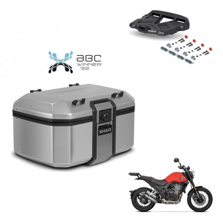 SHAD Baul trasero + soporte montaje parrilla TR55 TERRA KIT-454861