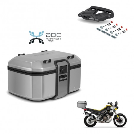 SHAD Baul trasero + soporte montaje parrilla TR55 TERRA KIT-454863