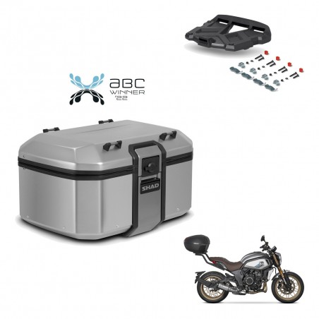 SHAD Baul trasero + soporte montaje parrilla TR55 TERRA KIT-454867