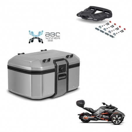 SHAD Baul trasero + soporte montaje parrilla TR55 TERRA KIT-454871