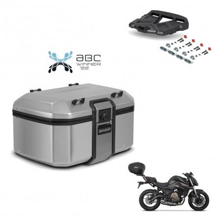 SHAD Baul trasero + soporte montaje parrilla TR55 TERRA KIT-454875