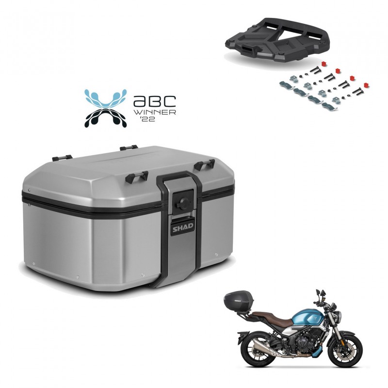 SHAD Baul trasero + soporte montaje parrilla TR55 TERRA KIT-454881