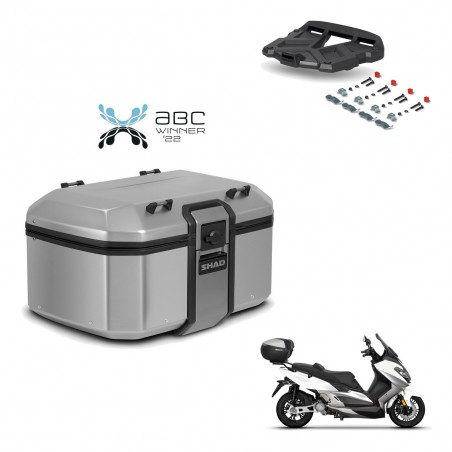 SHAD Baul trasero + soporte montaje parrilla TR55 TERRA KIT-454889