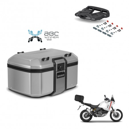 SHAD Baul trasero + soporte montaje parrilla TR55 TERRA KIT-454895