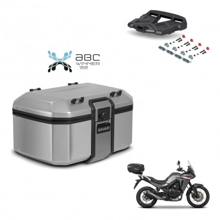 SHAD Baul trasero + soporte montaje parrilla TR55 TERRA KIT-454899
