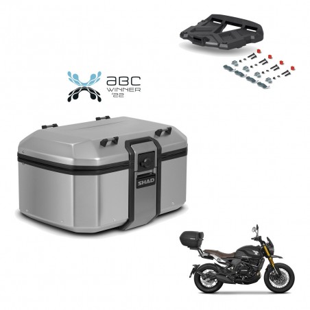 SHAD Baul trasero + soporte montaje parrilla TR55 TERRA KIT-454901