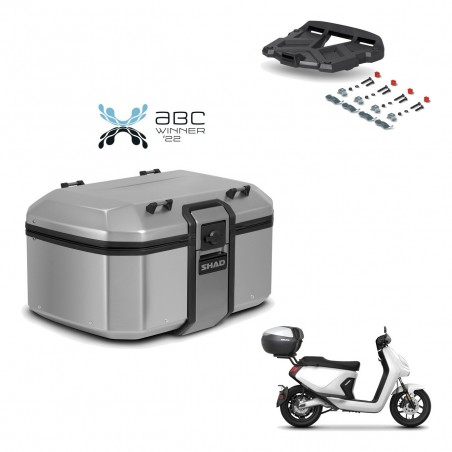 SHAD Rear trunk + mounting bracket grill TR55 TERRA KIT-454905