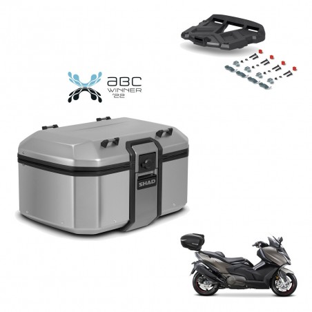 SHAD Baul trasero + soporte montaje parrilla TR55 TERRA KIT-454923