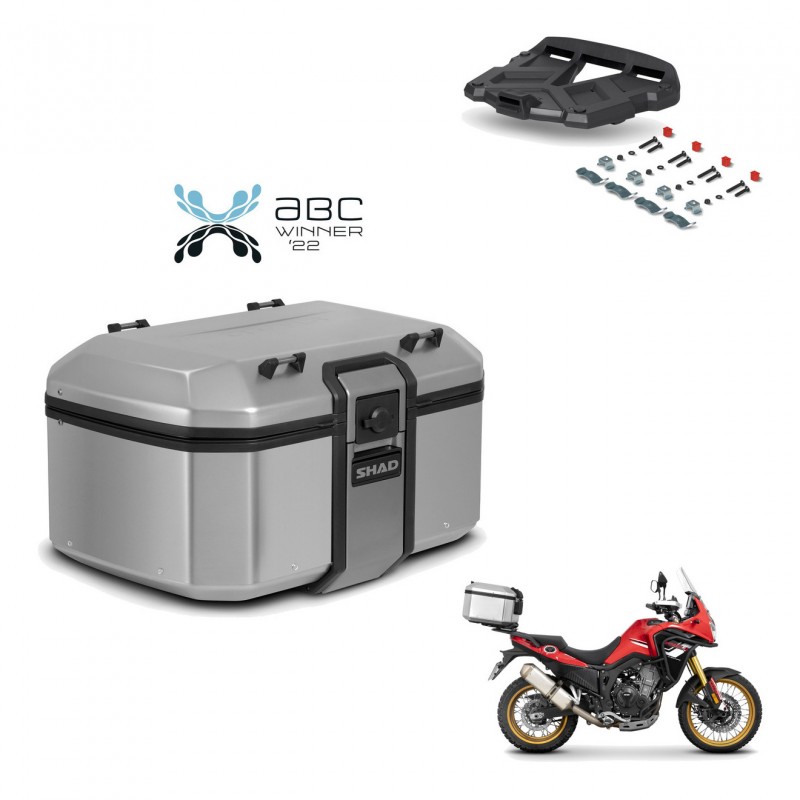 SHAD Baul trasero + soporte montaje parrilla TR55 TERRA KIT-454927