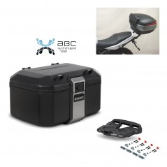 SHAD Baul trasero + parrilla soporte montaje TR55 TERRA BLACK EDITION KIT-454967
