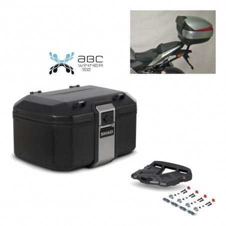SHAD Rear trunk + grill mounting bracket TR55 TERRA BLACK EDITION KIT-454983