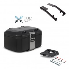 SHAD Baul trasero + parrilla soporte montaje TR55 TERRA BLACK EDITION KIT-455045
