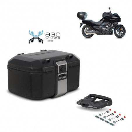 SHAD Rear trunk + grill mounting bracket TR55 TERRA BLACK EDITION KIT-455083